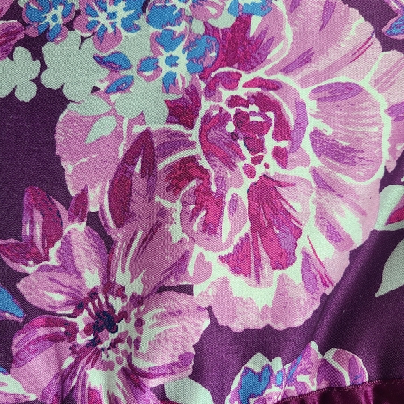 Dress Up by Gymboree Purplish Pink & Blue Floral Dress, Sz 6 - Picture 5 of 5